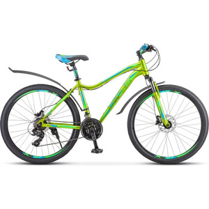 Велосипед Stels Miss-6000 D 26'' V010 19'' Жёлтый/зелёный