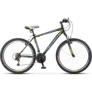Велосипед Десна 2610 V 26'' F010 16'' Тёмно-серый/оранжевый