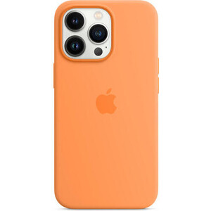 фото Чехол apple iphone 13 pro silicone case with magsafe - marigold (mm2d3ze/a)