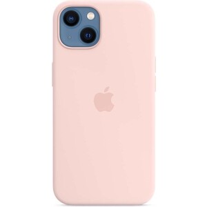 Чехол Apple iPhone 13 Silicone Case with MagSafe - Chalk Pink (MM283ZE/A) iPhone 13 Silicone Case with MagSafe - Chalk Pink (MM283ZE/A) - фото 3