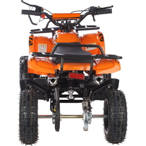фото Бензиновый квадроцикл motax х-16 механический стартер большие колеса оранжевый
