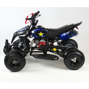 Бензиновый квадроцикл MOTAX H-4 mini черно-синий от Техпорт
