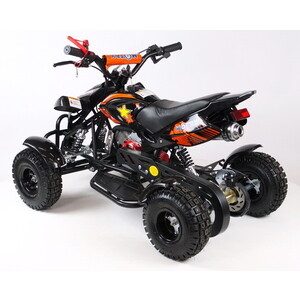 Бензиновый квадроцикл MOTAX H-4 mini черно-оранжевый от Техпорт