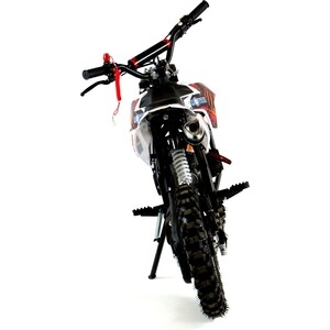 Бензиновый мотоцикл MOTAX Мини-кросс электрический стартер бело-красный от Техпорт