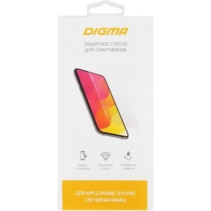 

Защитное стекло для экрана Digma DGG2AP13PA для Apple iPhone 13/13 Pro 2.5D 1шт., DGG2AP13PA для Apple iPhone 13/13 Pro 2.5D 1шт.