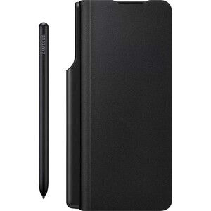 фото Чехол (клип-кейс) samsung galaxy z fold3 flip cover with pen черный (ef-ff92pcbegru)