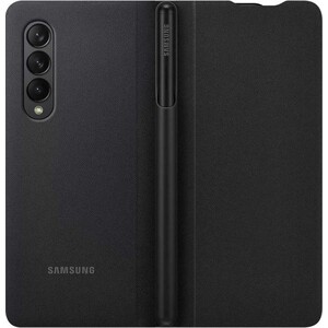 фото Чехол (клип-кейс) samsung galaxy z fold3 flip cover with pen черный (ef-ff92pcbegru)