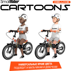 фото Беговел small rider cartoons deluxe (air, викинг)