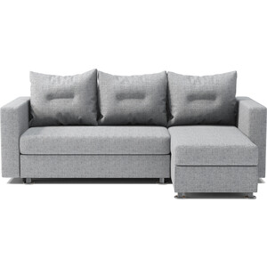 Угловой диван Шарм-Дизайн Ария правый серый угловой диван комфорт s оливия п образный melange khaki kmf01008