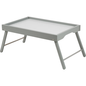 фото Мебелик столик-поднос селена серый