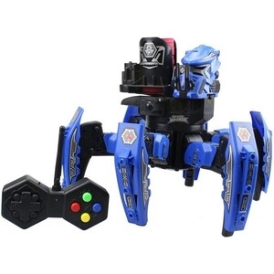 фото Робот-паук keye toys space warrior с пульками, дисками и лазерным прицелом 2.4g - 9007-1-blue