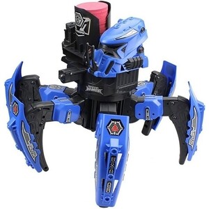 фото Робот-паук keye toys space warrior с пульками, дисками и лазерным прицелом 2.4g - 9007-1-blue