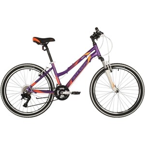 Велосипед Stinger 24'' LAGUNA фиолетовый 12'', MICROSHIFT 24