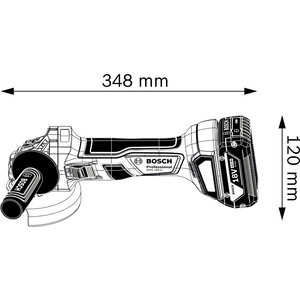 Угловая шлифмашина Bosch GWS 180-LI (0.601.9H9.0R0)