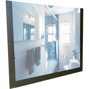 Зеркало Mixline Сура 80х70 графит (4640030869787) зеркало шкаф emmy стоун 80х70 правый серый бетон stn80mir r
