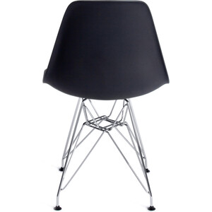 фото Стул tetchair secret de maison cindy iron chair (eames) (mod. 002) металл/пластик 51x46x82,5 черный