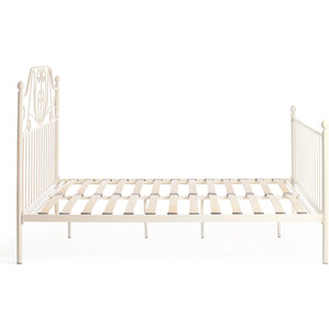 Кровать TetChair Eric Wood slat base металл 160x200 (Queen bed) белый (butter white) Eric Wood slat base металл 160x200 (Queen bed) белый (butter white) - фото 4