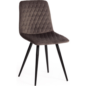 Стул TetChair Chilly X (mod. 7096) ткань/металл 45x53x88 темно-серый barkhat 14/черный кресло tetchair сн833 ткань серый 207