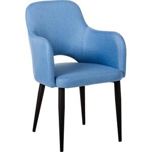 фото R-home кресло ledger голуб эко черный