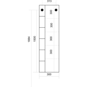 фото Пенал mixline аврора 35х150 белый (4640030868582)