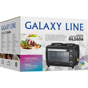 фото Мини-печь galaxy line gl2606