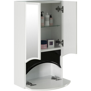 Зеркальный шкаф Mixline Радуга 46х80 белый, с рисунком одуванчики (4640030867608)
