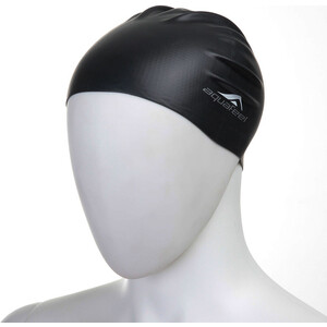 фото Шапочка для плавания fashy silicone cap aquafeel, силикон, черный (3046-20)