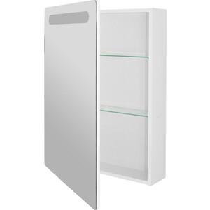 Зеркальный шкаф Mixline Стив 60х81 левый, белый (4640030869022)