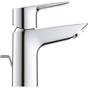 Смеситель для раковины Grohe BauLoop функция экономии, с донным клапаном, хром (22054001)