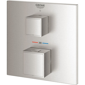 Термостат для душа Grohe Grohtherm Cube для 35600000 (24153DC0) термостат для ванны grohe grohtherm cube накладная панель для 35600 24155000