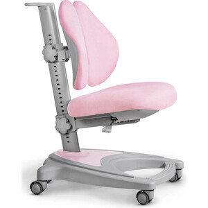 Детское кресло ErgoKids Y-417 pink (Y-417 KP) обивка розовая однотонная