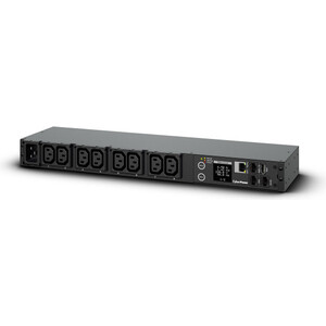 Блок распределения питания CyberPower PDU 20MHVIEC8FNET(31005) NEW Monitor 1U type PDU (PDU31005) блок распределения питания apc ap8881