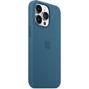 фото Чехол apple iphone 13 pro silicone case with magsafe - blue jay (mm2g3ze/a)