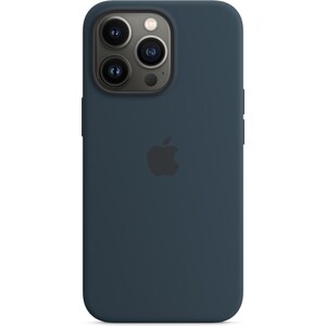 фото Чехол apple iphone 13 pro silicone case with magsafe - abyss blue (mm2j3ze/a)