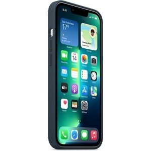 фото Чехол apple iphone 13 pro silicone case with magsafe - abyss blue (mm2j3ze/a)