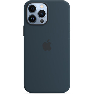 фото Чехол apple iphone 13 pro max silicone case with magsafe - abyss blue (mm2t3ze/a)