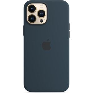 фото Чехол apple iphone 13 pro max silicone case with magsafe - abyss blue (mm2t3ze/a)