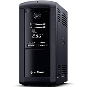 ИБП CyberPower UPS VP700ELCD Line-Interactive 700VA/390W (VP700ELCD) ибп cyberpower upc line interactive utc850ei 850va 425w 4 iec с13 utc850ei