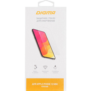 

Защитное стекло для экрана Digma для Apple iPhone 12 mini прозрачная 1шт. (DGG1AP12MA), для Apple iPhone 12 mini прозрачная 1шт. (DGG1AP12MA)