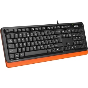 Клавиатура A4Tech Fstyler FKS10 черный/оранжевый USB (FKS10 ORANGE)