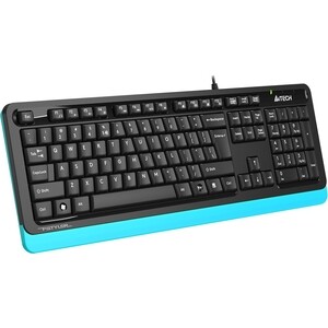 Клавиатура A4Tech Fstyler FKS10 черный/синий USB (FKS10 BLUE)