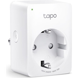Умная розетка TP-Link TAPO P110 EU VDEBT Wi-Fi белый (TAPO P110)