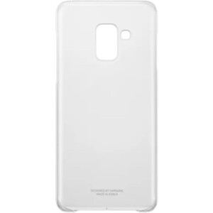 фото Чехол (клип-кейс) samsung для samsung galaxy a03 core soft clear cover прозрачный (ef-qa032ttegru)