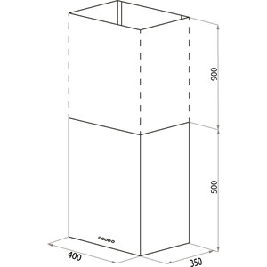 Вытяжка HOMSair PHLOX Push 40 белый