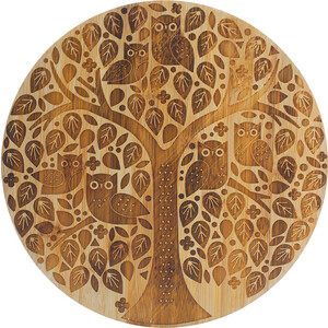 

Доска Mason Cash сервировочная In the Forest круглая, бамбук, 32 см, сервировочная In the Forest круглая, бамбук, 32 см