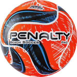 Мяч для пляжного футбола Penalty Bola Beach Soccer Pro IX, 5415431960-U, р. 5, оранжевый - фото 1