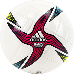 Мяч футбольный Adidas Conext 21 Training GK3491, р. 4, мультиколор - фото 1