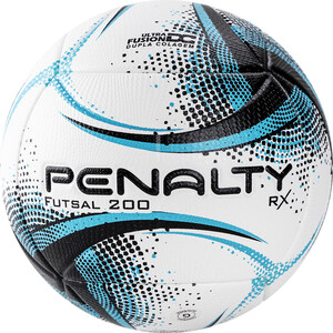 фото Мяч футзальный penalty bola futsal rx 200 xxi, 5213001140-u, р. jr13, бело-черно-голубой