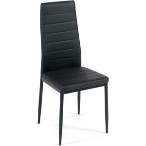 Стул TetChair Easy Chair (mod. 24) металл/экокожа черный кровать tetchair malva mod 9303 металл 90 200 см single bed white белый