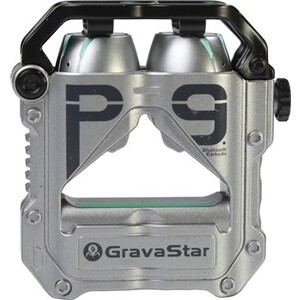 Наушники GravaStar Sirius Pro Space Gray, TWS, гибридные, серый наушники беспроводные gravastar sirius pro war damaged gray